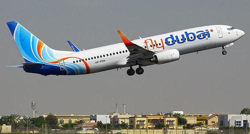 Самолет авиакомпании FlyDubai. Фото: Mohammadreza Farhadi Aref https://ru.wikipedia.org