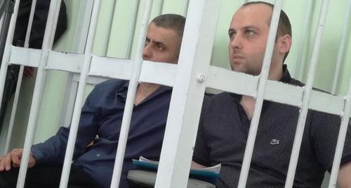 Подсудимые Владимир Лексункин (справа) и Юраслав Бабаян. Волгоград, 31 января 2019 г. Фото Татьяны Филимоновой для "Кавказского узла" Подсудимые Владимир Лексункин (справа) и Юраслав Бабаян. Волгоград, 31 января 2019 г. Фото Татьяны Филимоновой для "Кавказского узла"