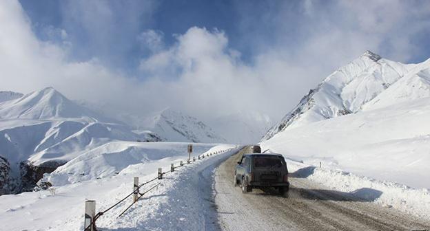 Военно-Грузинская дорога. Фото: "Радио Эркентьи" (RFE/RL)