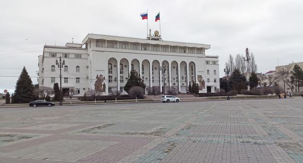 Мэрия Махачкалы. Фото Магомеда Ахмедова для "Кавказского узла"