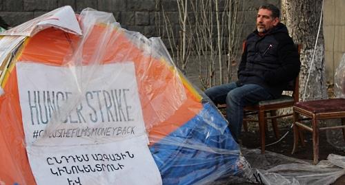 Режиссер Ованнес Галстян. Фото: Тигран Петросян для "Кавказского узла".