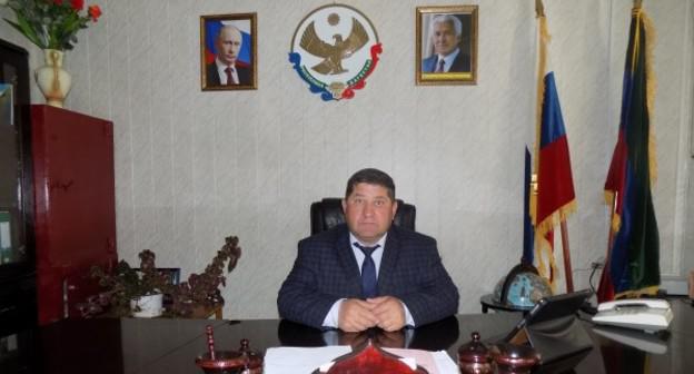 Глава Бежтинского участка Тажудин Нажмудинов. Фото пресс-службы муниципалитета. https://bezhta-mo.ru/glava-bezhtinskogo-uchastka-nazhmudinov-.html