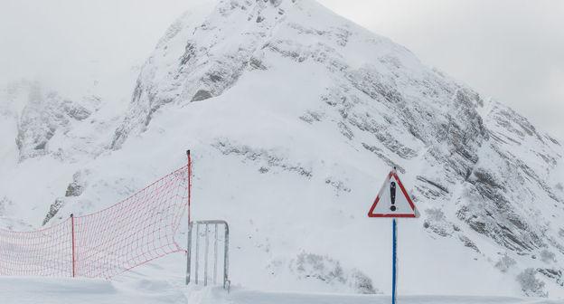 Снежный склон. Фото Елены Синеок, Юга.ру