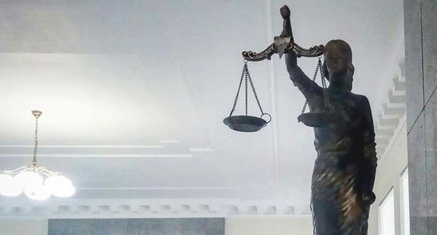 Статуя Фемиды в Ростовском областном суде. Фото Константина Волгина для "Кавказского узла"