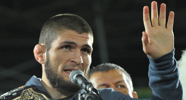 Хабиб Нурмагомедов. Фото: REUTERS/Said Tsarnayev