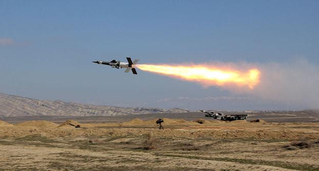 Учения азербайджанской армии. Февраль 2019 года. Фото пресс-службы Минобороны Азербайджана. https://mod.gov.az/ru/news/podrazdeleniya-pvo-proveli-ucheniya-s-boevoj-strelboj-video-25891.html