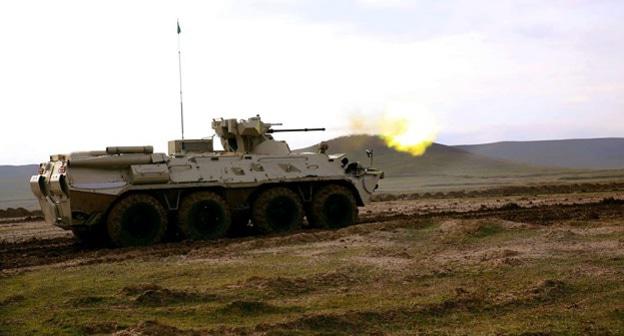 Учения азербайджанской армии. Март 2019 года. Фото пресс-службы Минобороны Азербайджана. https://mod.gov.az/ru/news/podrazdeleniya-pvo-proveli-ucheniya-s-boevoj-strelboj-video-25891.html