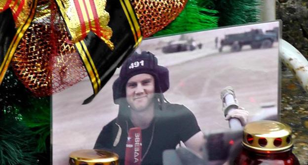 Фото погибшего в авиакатастрофе. Фото Анны Грицевич для "Кавказского узла"