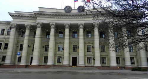 Здание администрации Волгоградской области. Фото Татьяны Филимоновой для "Кавказского узла"