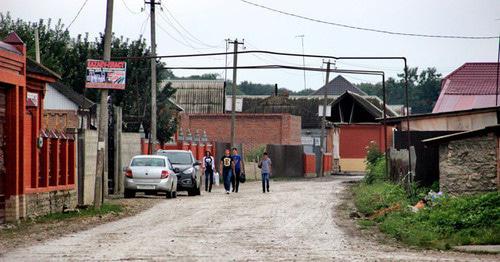 Село Илсхан Юрт. Фото Магомеда Магомедова для "Кавказского узла" Село Илсхан Юрт. Фото Магомеда Магомедова для "Кавказского узла"