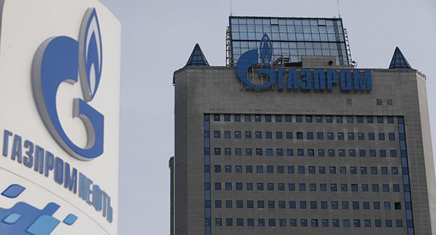 Логотип "Газпрома". Фото: REUTERS/Maxim Zmeyev