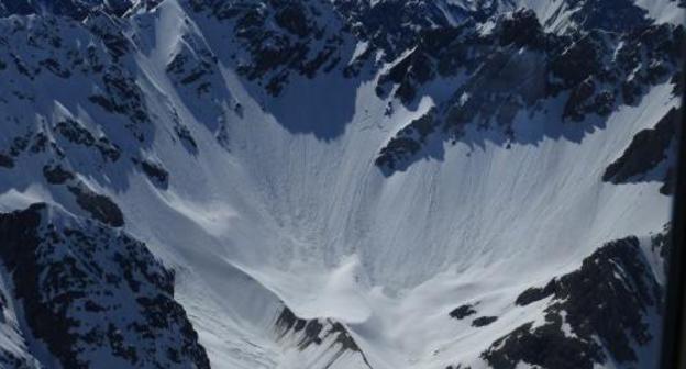 Лавина в горах. Фото: https://pixabay.com