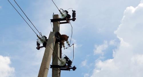 ЛЭП. Фото Нины Тумановой для "Кавказского узла"