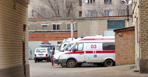 Машины скорой помощи в Астрахани. Фото Вячеслава Ященко для "Кавказского узла" Машины скорой помощи в Астрахани. Фото Вячеслава Ященко для "Кавказского узла"