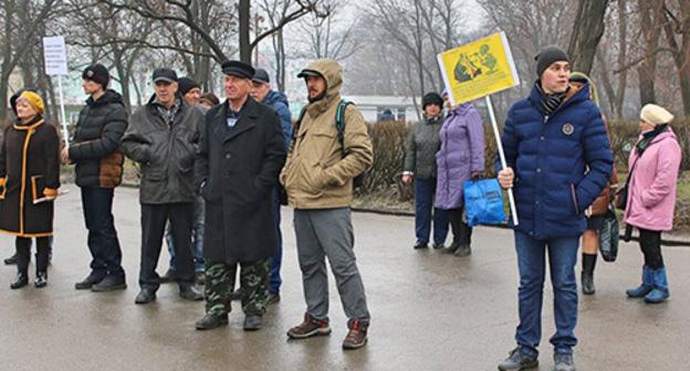 Акция жителей Красного Сулина. 18 марта 2019 г. Фото Вячеслава Прудникова для "Кавказского узла"