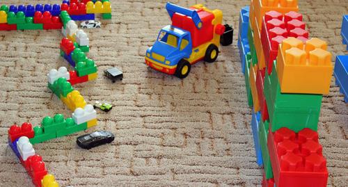 Детские игрушки. Фото пресс-службы мэрии Краснодара