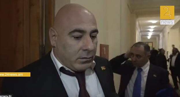 Эдуард Бабаян. Скриншот видео 24TV https://www.youtube.com/watch?v=fykmFdfHdnE
