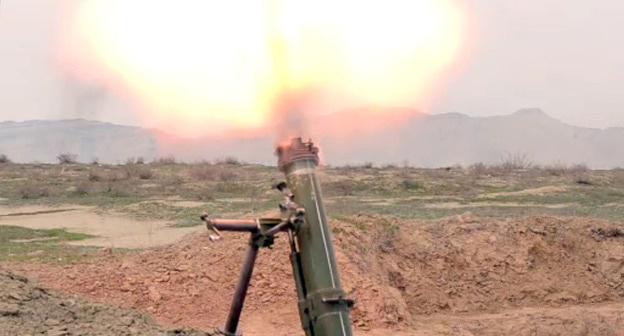 Учения азербайджанской армии. Март 2019 года. Фото пресс-службы Минобороны Азербайджана, https://mod.gov.az/ru/news/v-hode-shirokomasshtabnyh-uchenij-proveden-etap-boevoj-strelby-video-26136.html