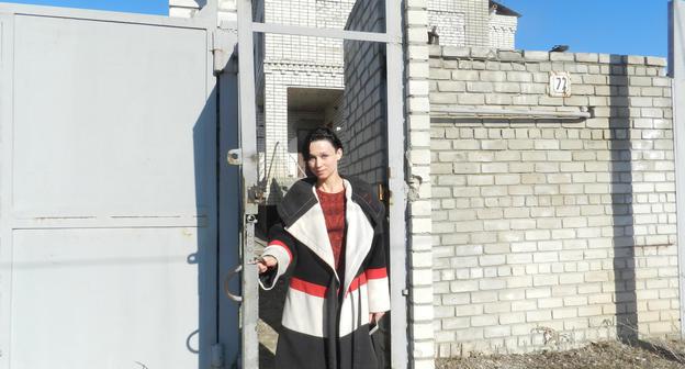 Жительница дома №77 на ул. Рахинской в Волгограде Анна Попова. Фото Татьяны Филимоновой для "Кавказского узла"