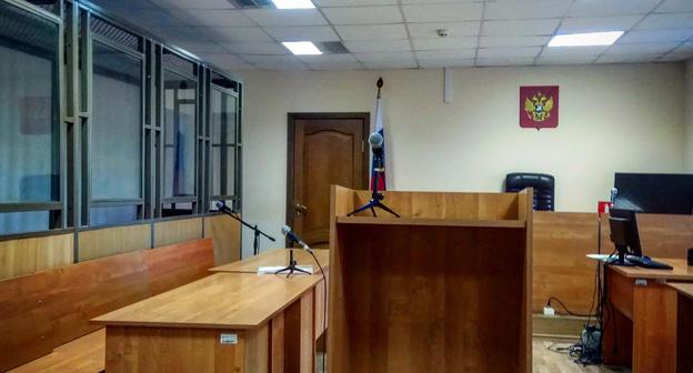 Зал заседаний Октябрьского районного суда Ростова-на-Дону. Фото Константина Волгина для "Кавказского узла"
