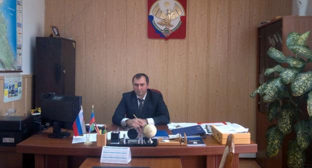 Ярмет Ярметов. Фото: пресс-служба Хивского района Дагестана https://мо-хивский.рф