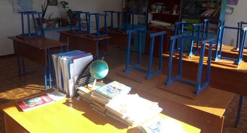 Класс в школе в хуторе Лысов. Фото Вячеслава Ященко для "Кавказского узла".