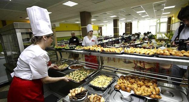 Школьная столовая. Фото: Владимир Аносов / Югополис