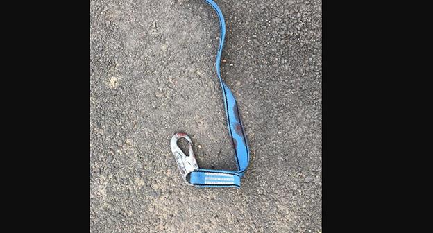 Трос. Фото: пресс-служба Следственного комитета http://stavropol.sledcom.ru