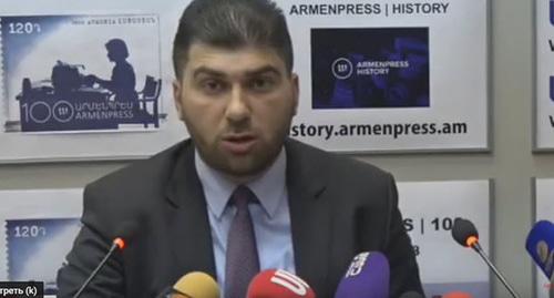 Давид Санасарян. Скриншот видео NewsamChannel https://www.youtube.com/watch?v=OhJa4bcoPkI
