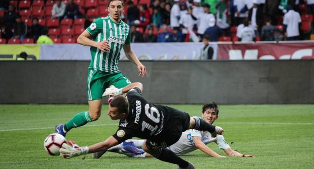 Игра футболистов "Ахмата" и "Зенита" в Грозном 4 мая 2019 года. Фото: пресс-служба ФК "Зенит" https://fc-zenit.ru/photo/46487/?view=list