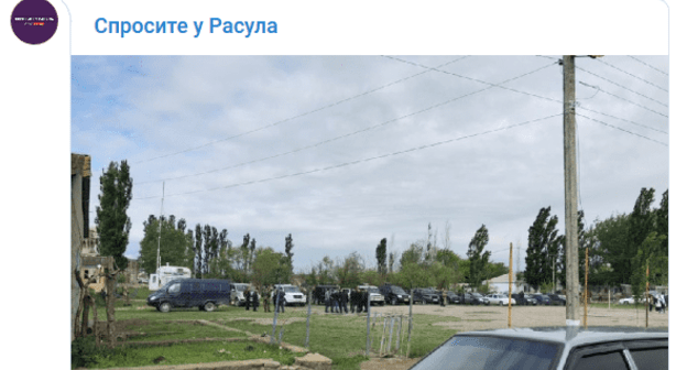 Проверки в Новосаситли. Скриншот сообщения в Telegram-канале "Спросите у Расула"