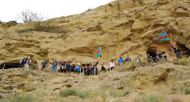 Кешикчидаг, азербайджанская часть монастырского комплекса "Давид Гареджи". Фото пресс-службы Министерства культуры Азербайджана, http://mct.gov.az