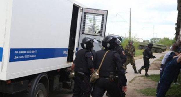 Спецоперация. Фото: Пресс-служба национального антитеррористического комитета http://nac.gov.ru
