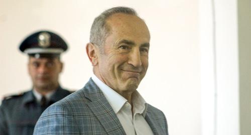 Роберт Кочарян в зале суда. Фото Тиграна Петросяна для "Кавказского узла" Роберт Кочарян в зале суда. Фото Тиграна Петросяна для "Кавказского узла"