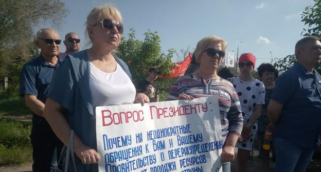 Митинг 16 мая 2019 года в Волгограде. Фото предоставлено "Кавказскому узлу" Сергеем Коляевым
