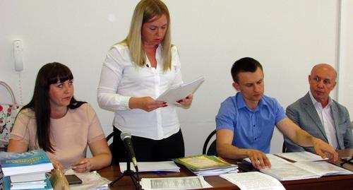 Анастасия Сергеева (слева). Фото Вячеслава Ященко для "Кавказского узла"