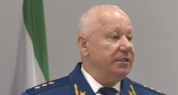 Иван Сыдорук. Фото: скриншот видео канала ingushetiya segodny. https://www.youtube.com/watch?time_continue=40&v=yhSEY5oUVS8
