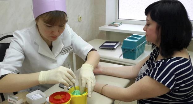 В кабинете  Калининской райбольницы в Краснодаре . Фото https://www.crb-kln.ru/fotogalereya