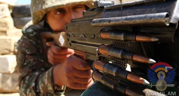 Солдат Армии обороны. Фото с сайта Минобороны Нагорного Карабаха. http://www.nkrmil.am