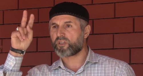 Муса Мальсагов. Фото: Голос Народа https://www.youtube.com/watch?v=9FPiqF5l3Nc