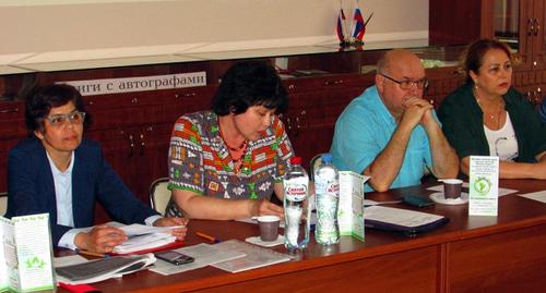 Участники круглого стола в Волгограде. Фото Вячеслава Ященко для "Кавказского узла".