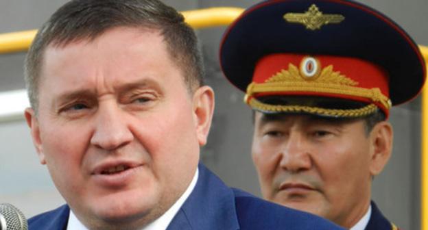 Михаил Музраев (справа) и Андрей Бочаров. Фото Татьяны Филимоновой для "Кавказского узла"