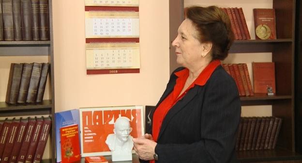 Тамара Головачева. Фото: скриншот http://volgograd24.tv/novosti/GostprogrammiVestiItogidnya-TamaraGolovacheva/