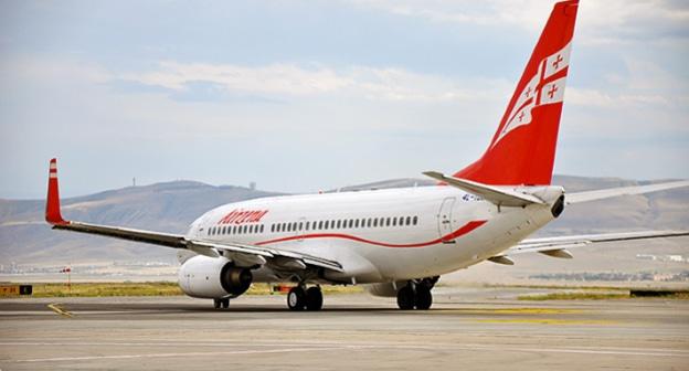 BOEING 737 авиакомпании Georgian Airways. Фото: пресс-служба Georgian Airways, https://www.georgian-airways.com/ru/about/fleet