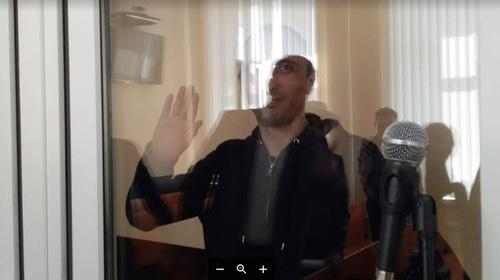 Михаил Савостин на заседании в Минераловодском городском суде. 25 апреля 2019 г. Фото корреспондента "Кавказского узла"