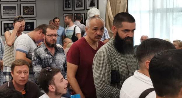 Слушания по вопросу строительства храма на улице Чайковского в Сочи. 27 июня 2019 года. Фото Светланы Кравченко для "Кавказского узла"