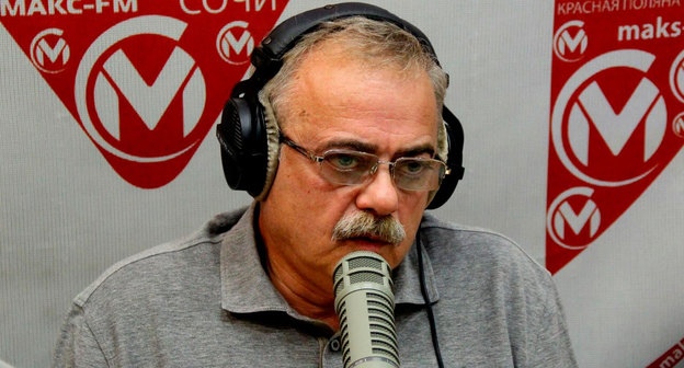 Сергей Винарский. Фото: пресс-служба МУП "Водоканал" Сочи https://www.mup-vodokanal-sochi.ru/press/news/79-direktor-mup-vodokanal-sergej-vinarskij-otvetil-na-voprosy-sochintsev-v-pryamom-radioefire