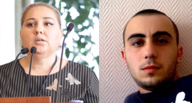 Зарифа Саутиева и Рашид Майсигов. Коллаж "Кавказского узла"