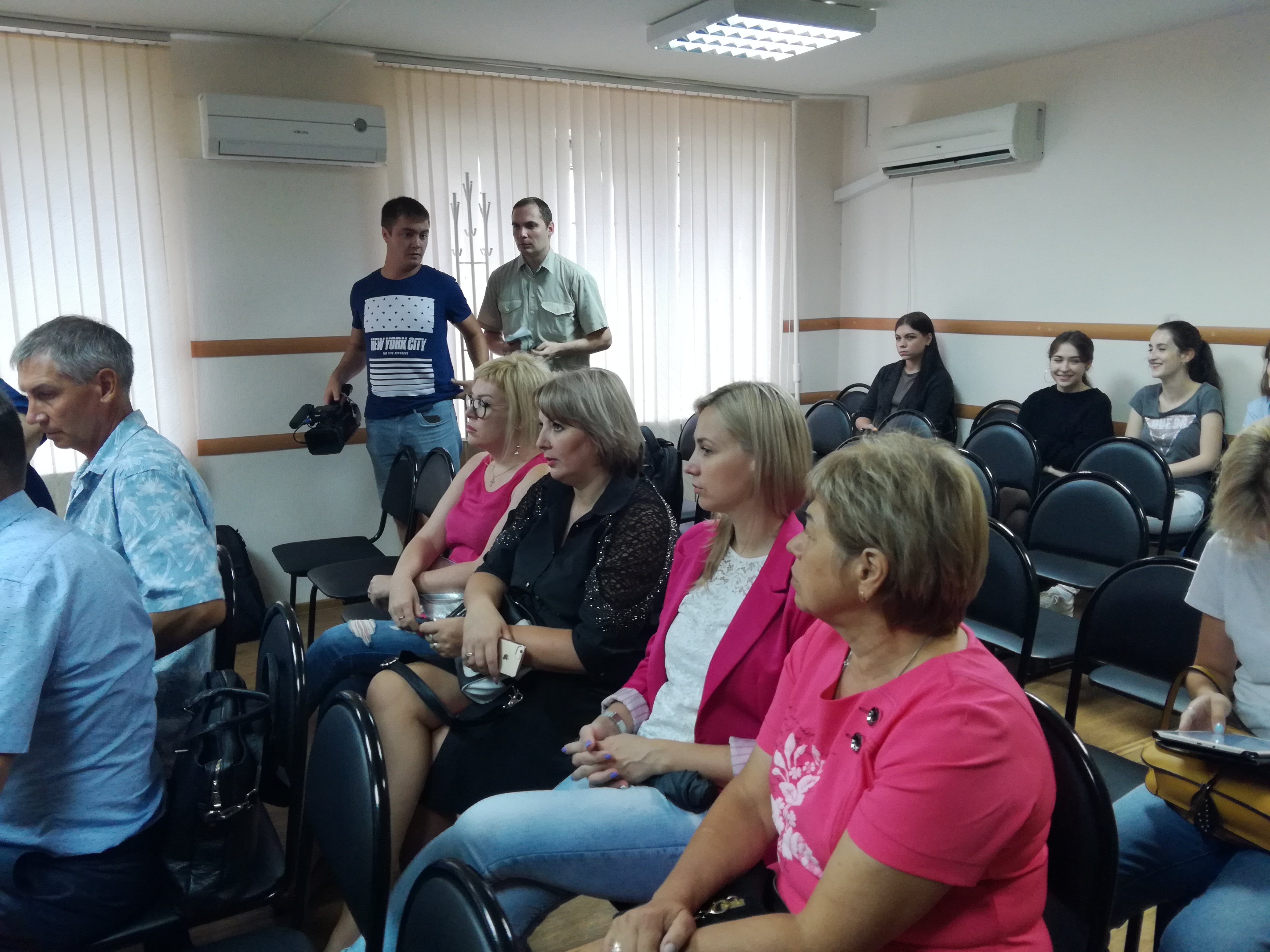 Потерпевшие на суде 16 июля 2019 года. Фото Татьяны Филимоновой для "Кавказского узла"