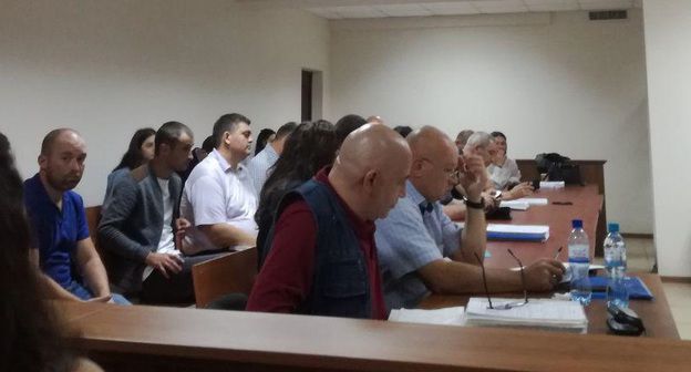 Заседание по делу об убийстве Цкаева. Владикавказ, 19 июля 2019 года. Фото Эммы Марзоевой для "Кавказского узла"